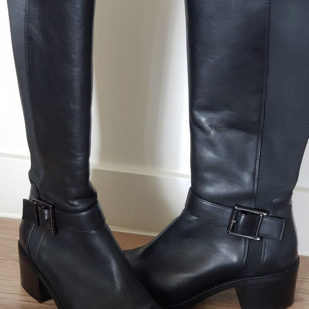 Aqutalia Black Riding boot Size 7 1/2